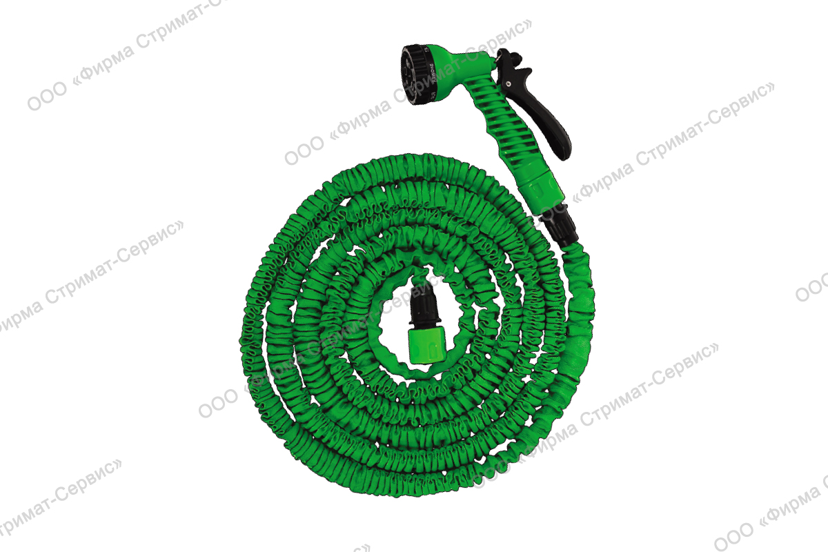 FROG TOOLS  Шланг растягивающийся 10-30м с пистолетом (уп.1/16шт) (адаптер,соединитель) 