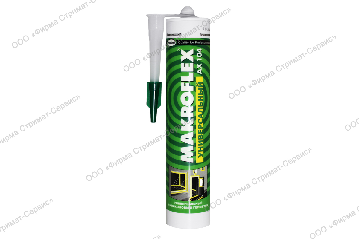Makroflex" AX104 унив.(белый) силик.герметик 290мл (уп.12шт)