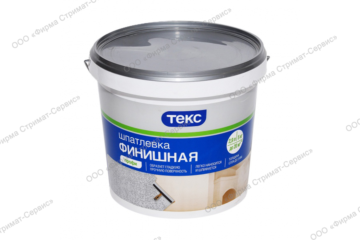 Шпат. финишная ПРОФИ  5,0 кг (уп.шт) "ТЕКС"
