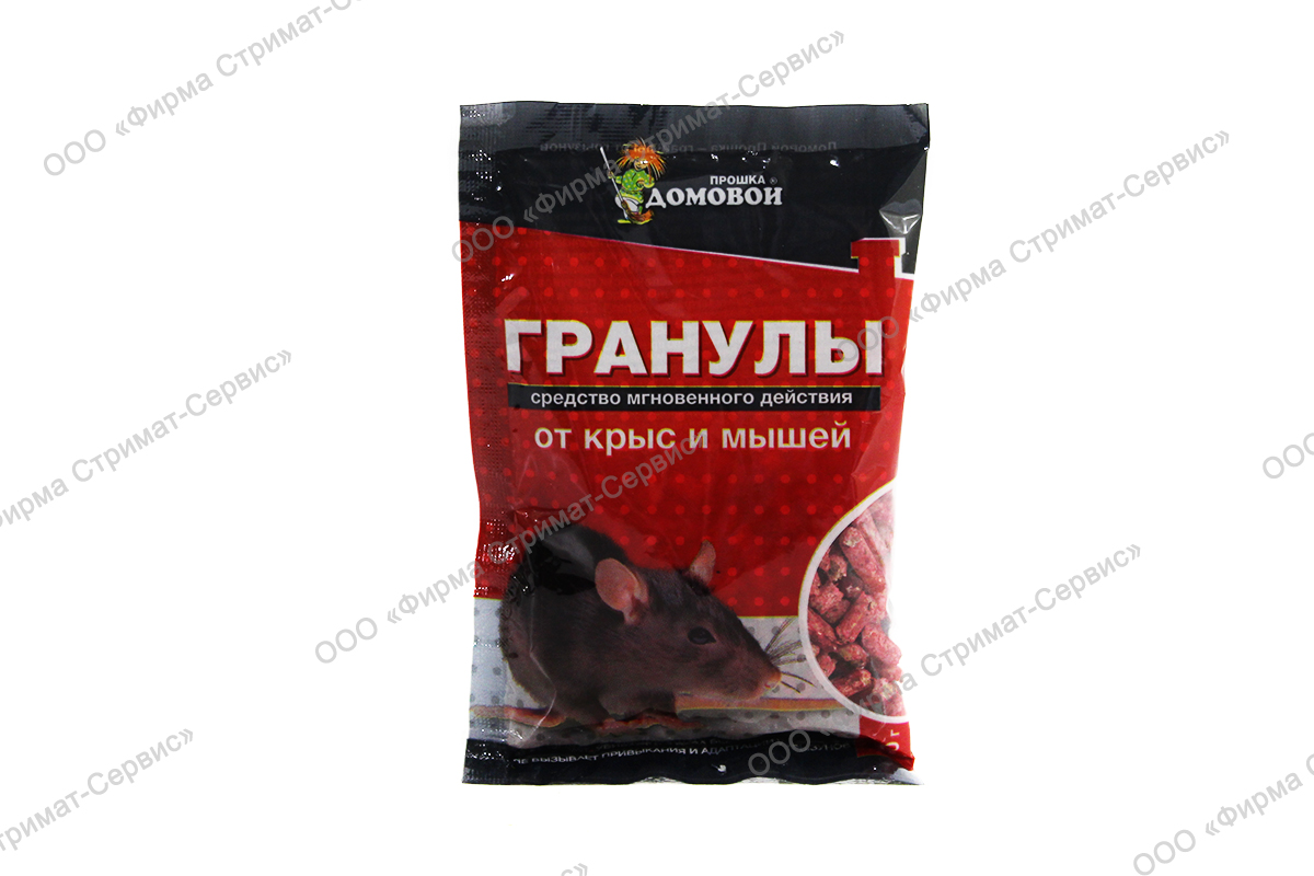  ДОМОВОЙ" гранулы от грызунов 30 гр (уп.1/130шт) в пакете