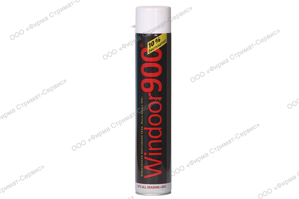  WINDOOR  900" (всесезон)монтаж.пена 900гр (V-1000мл)(уп.12шт) до 65л