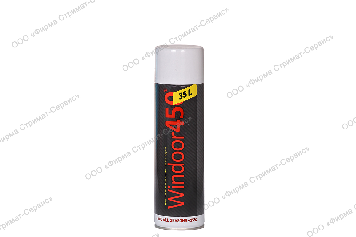  WINDOOR  450" МИНИ (всесезон)монтаж.пена 450гр (V-650мл) (уп.12шт) до 35л