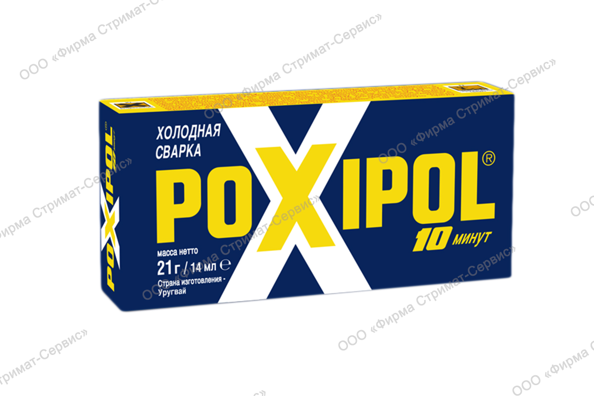 "POXIPOL" клей (металл.) 14 мл (уп.6/60/240шт)