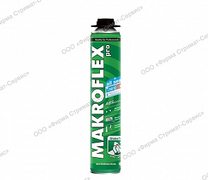 " Makroflex" ПРОФИ (всесезон) монтаж. пена  870гр (750мл) (уп.16шт)